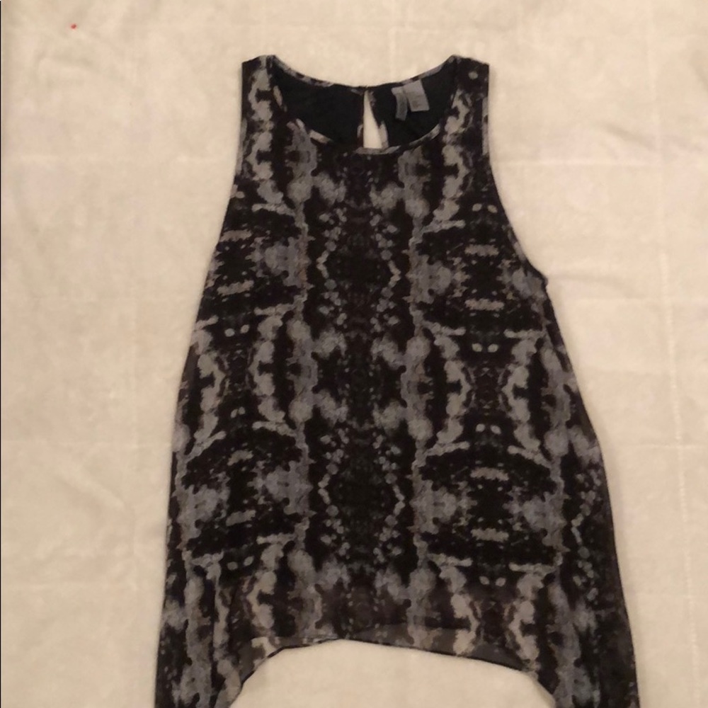 H&M Abstract Print Blouse